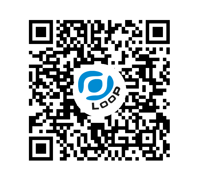 QR-Code zum WhatsApp-Kanal des Jugendzentrums Loop